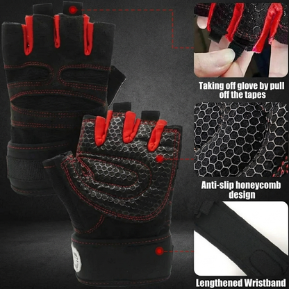 Training Wrist Wrap Gloves