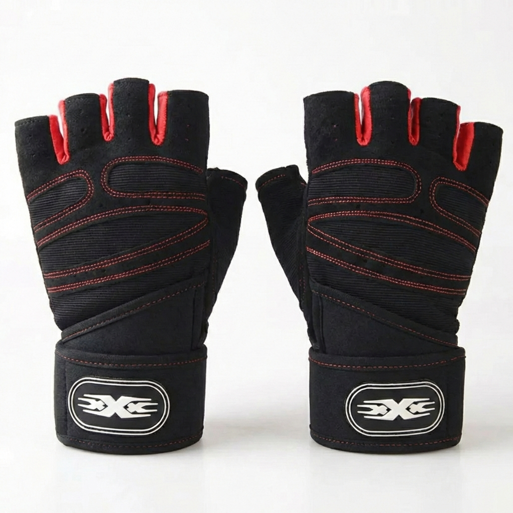 Training Wrist Wrap Gloves