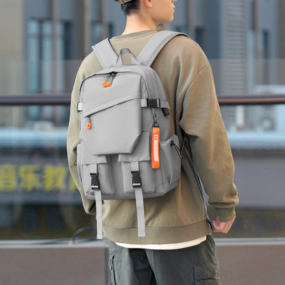 Water-Repellant Fabric Backpack