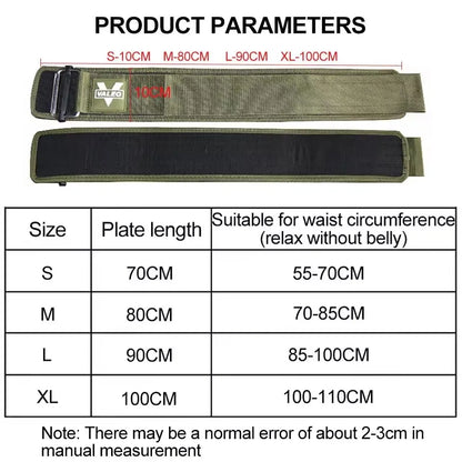 Valeo Weightlifting Strap Belt