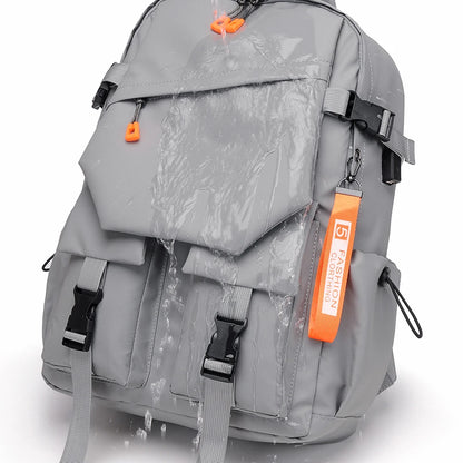 Water-Repellant Fabric Backpack