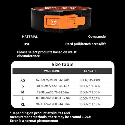 BOXERGING Quick Buckle Lifting Belt