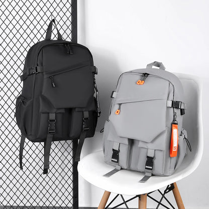 Water-Repellant Fabric Backpack