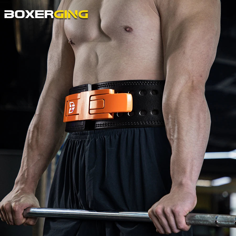 BOXERGING Quick Buckle Lifting Belt