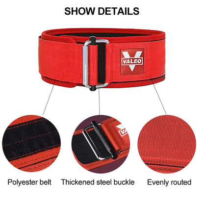 Valeo Weightlifting Strap Belt