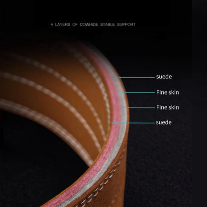 Premium Cowhide-Leather Belt