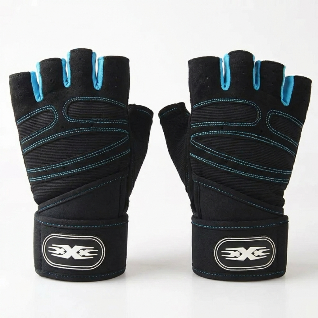 Training Wrist Wrap Gloves